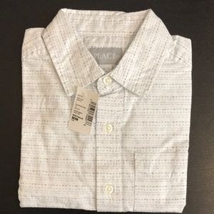 NWT, The Childress Place Boys size 7-8 long sleeve button down shirt